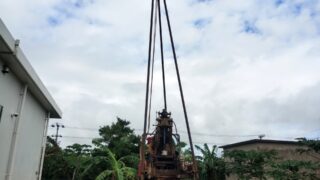 【道路建設の衝撃】庭でボーリング調査開始!ピンチを「外構再設計」のチャンスに変える前向き思考